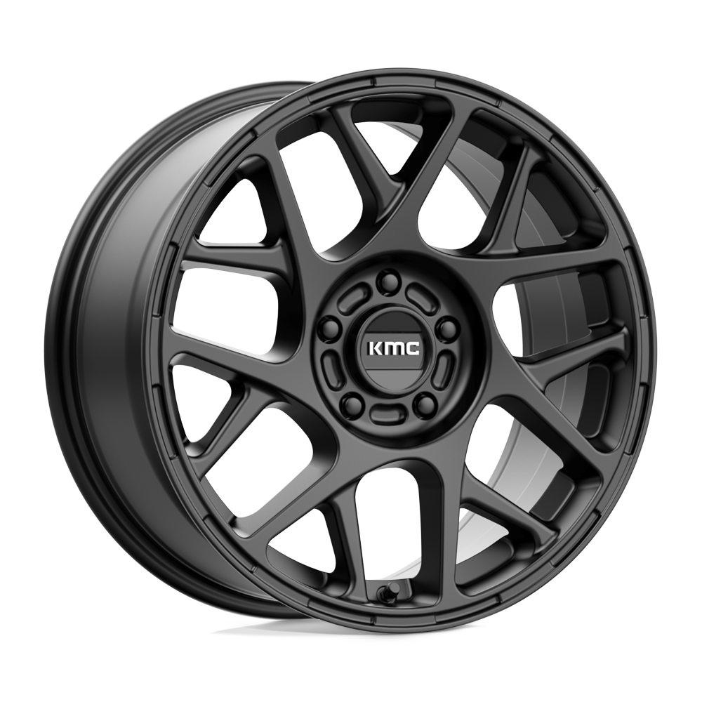 KMC Km708 Bully 17X8 5X112 +38MM Satin Black