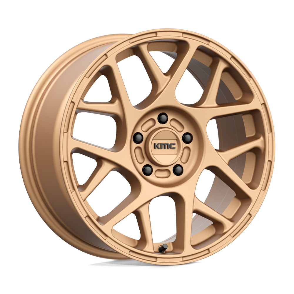 KMC Km708 Bully 17X8 5X114.3 +38MM Matte Bronze