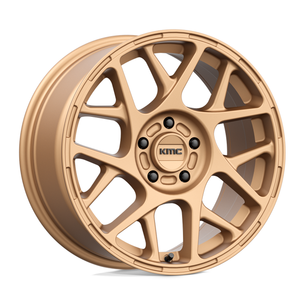 KMC Km708 Bully 17X8 5X114.3 +38MM Matte Bronze