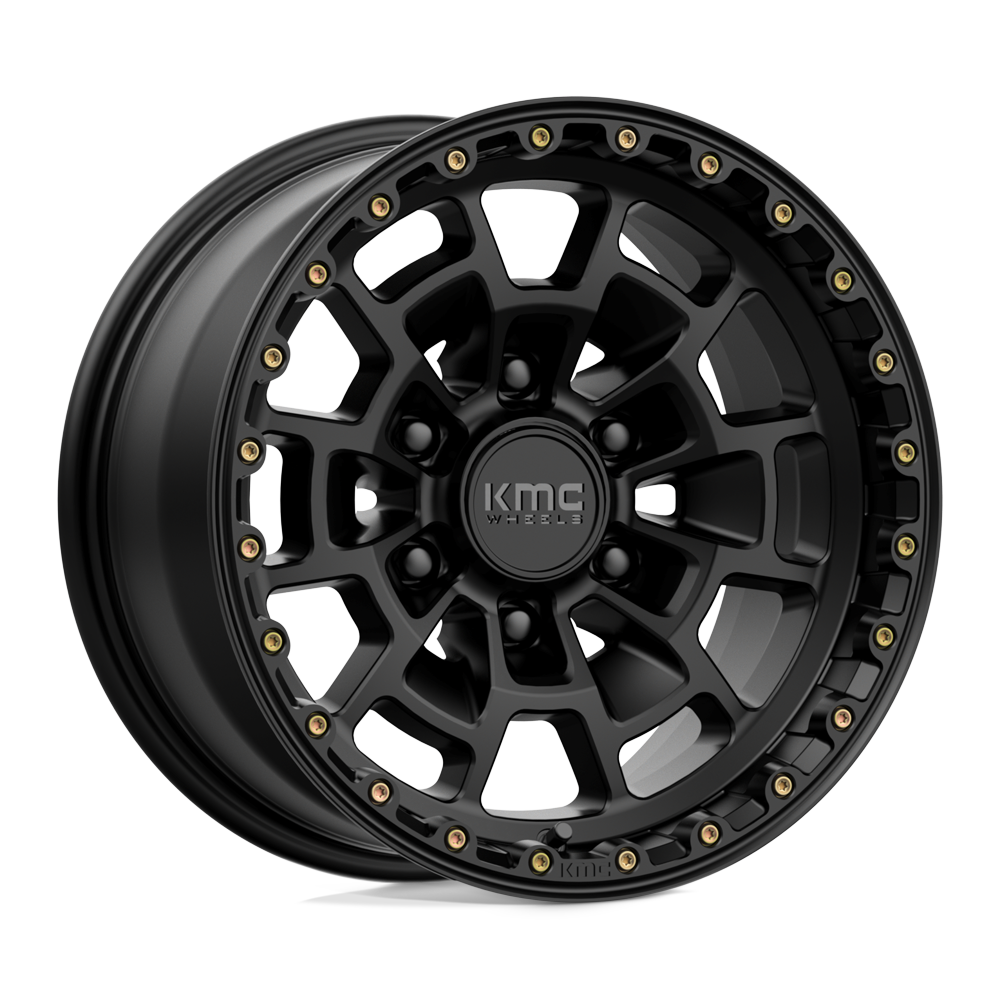 KMC Km718 Summit 16X8 6X139.7 +0MM Satin Black