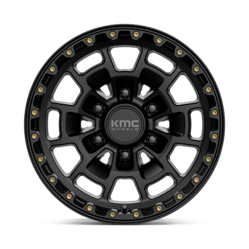 KMC Km718 Summit 16X8 6X139.7 +0MM Satin Black