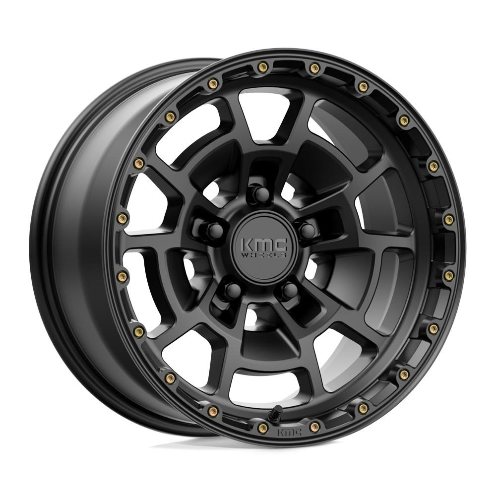 KMC Km718 Summit 17X8.5 5X150 +0MM Satin Black