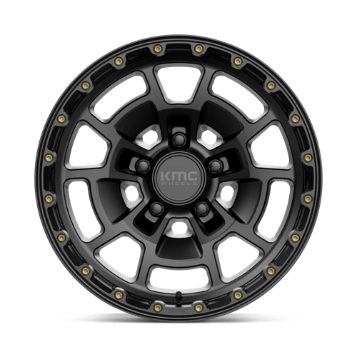 KMC Km718 Summit 17X8.5 5X127 +0MM Satin Black