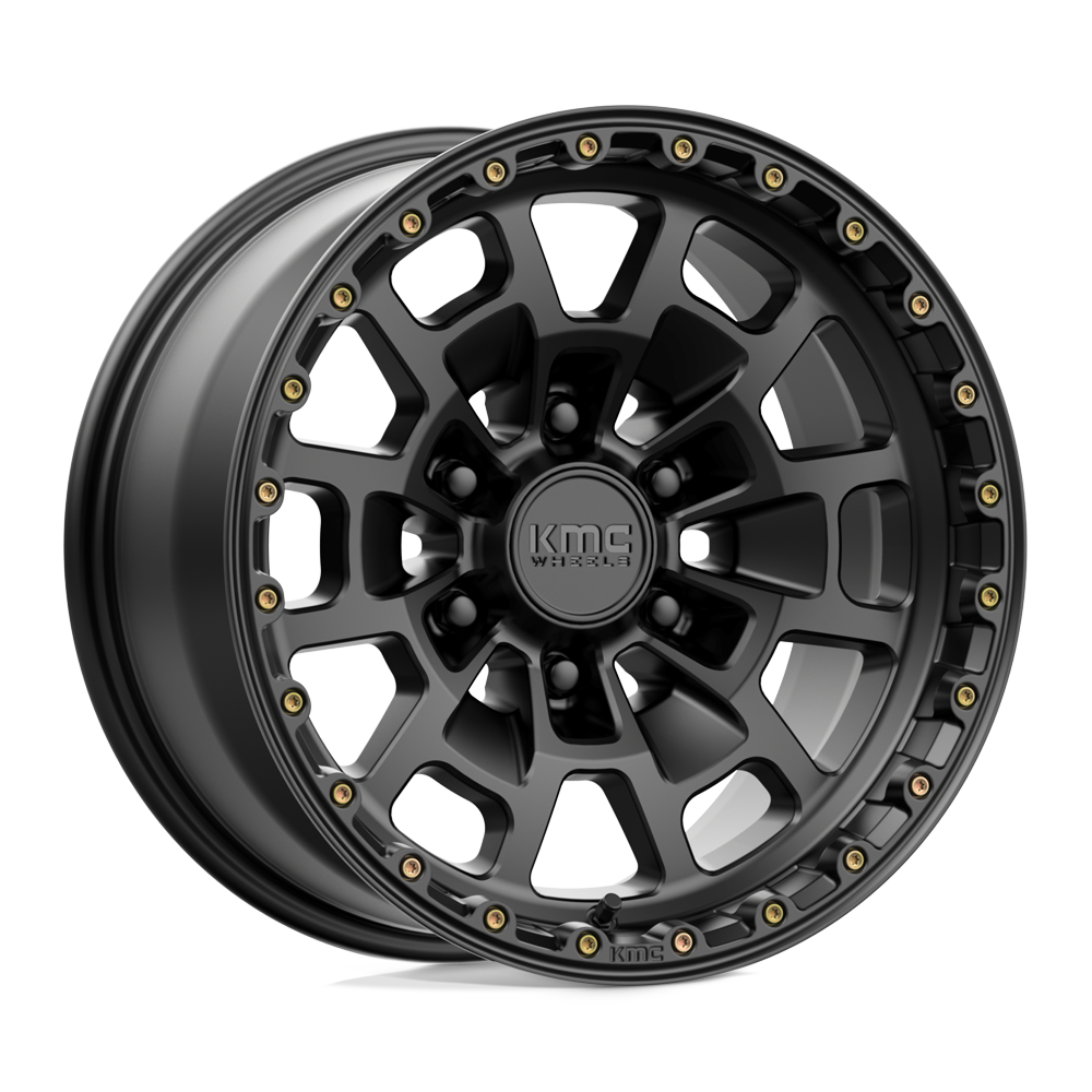 KMC Km718 Summit 17X8.5 6X135 +0MM Satin Black