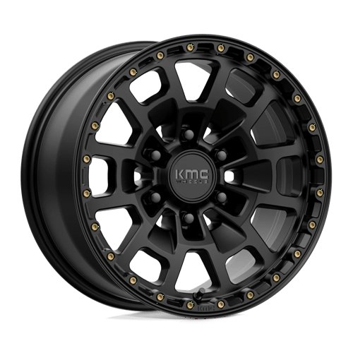 KMC Km718 Summit 17X8.5 6X135 +18MM Satin Black