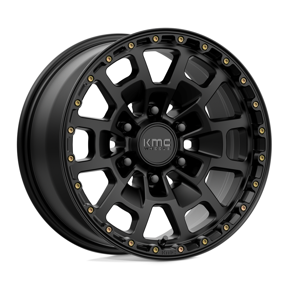 KMC Km718 Summit 17X8.5 6X135 +18MM Satin Black