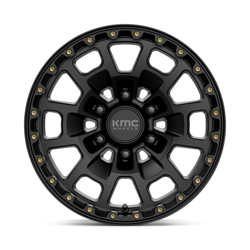 KMC Km718 Summit 17X8.5 6X139.7 +18MM Satin Black