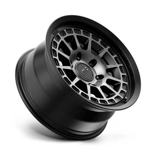 KMC Km719 Canyon 17X8.5 6X139.7 +0MM Satin Black W/ Gray Tint