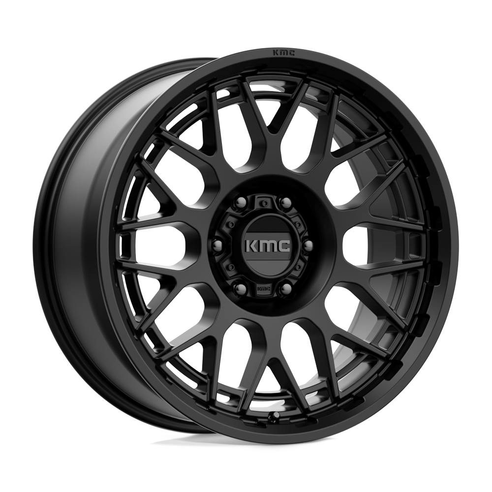 KMC Km722 Technic 20X9 6X139.7 +18MM Satin Black