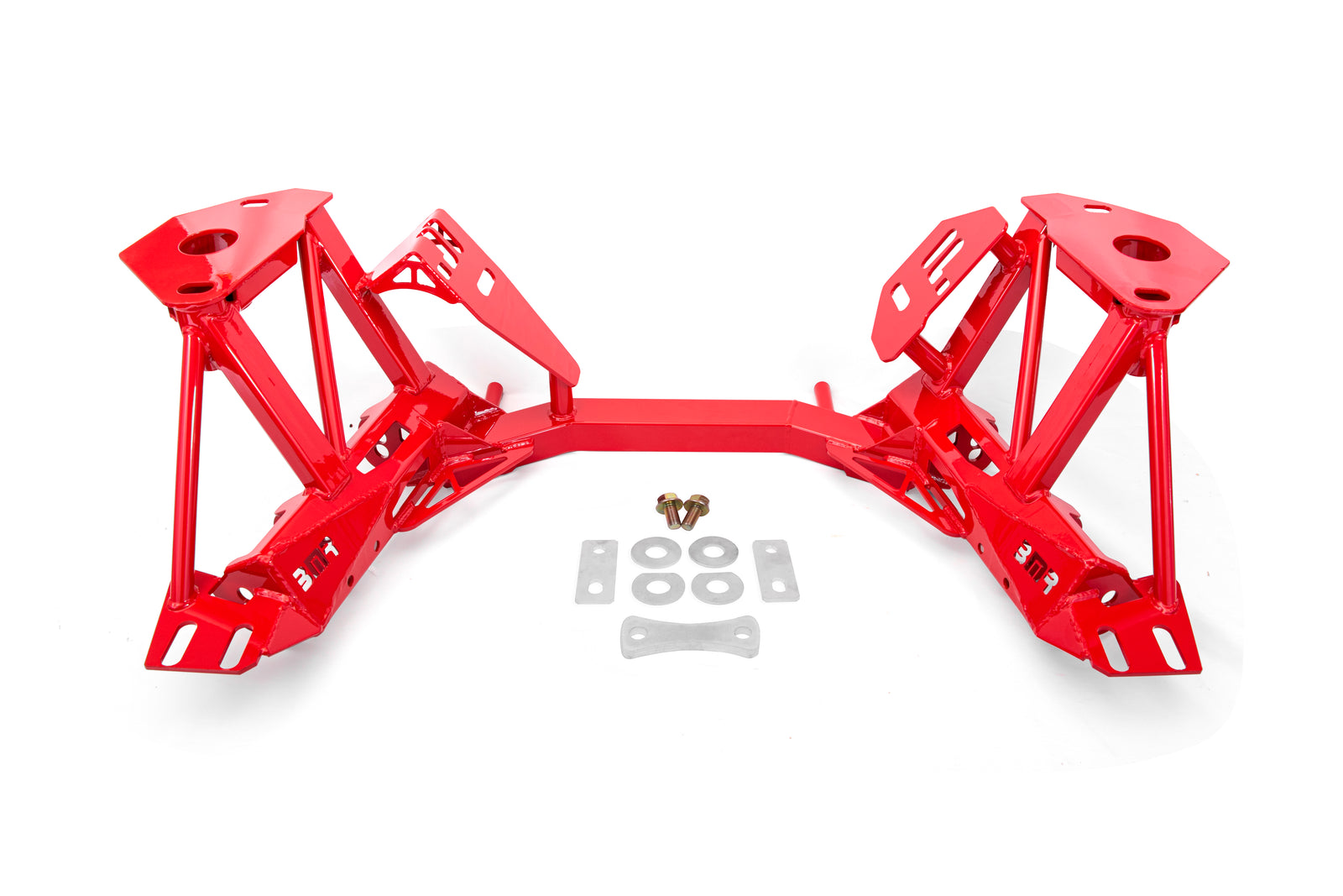 BMR 79-95 Ford Mustang K-Member Premium Version w/Spring Perches - Red - KM733R