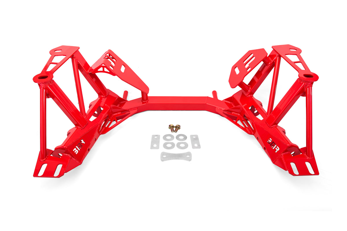 BMR 79-95 Ford Mustang K-Member Premium Version w/o Spring Perches - Red - KM734R