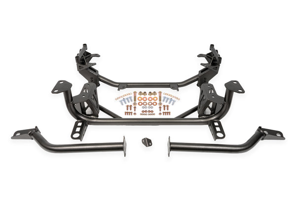 BMR 15-20 Ford Mustang Street Version (DOM) K-Member - Black Hammertone - KM760H