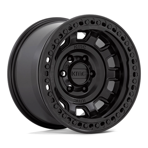 KMC Km236 Tank Beadlock 17X9 8X170 -38MM Satin Black