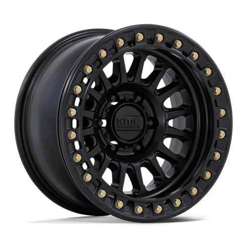 KMC Km239 Impact Beadlock 17X9 6X139.7 -12MM Matte Black