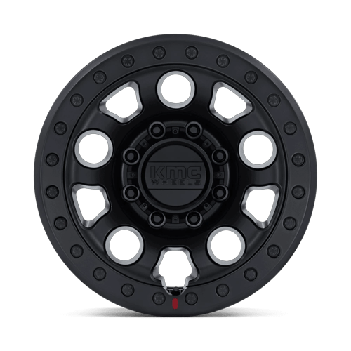 KMC Km241 E25 Beadlock 17X9 8X165.1 -12MM Blackout