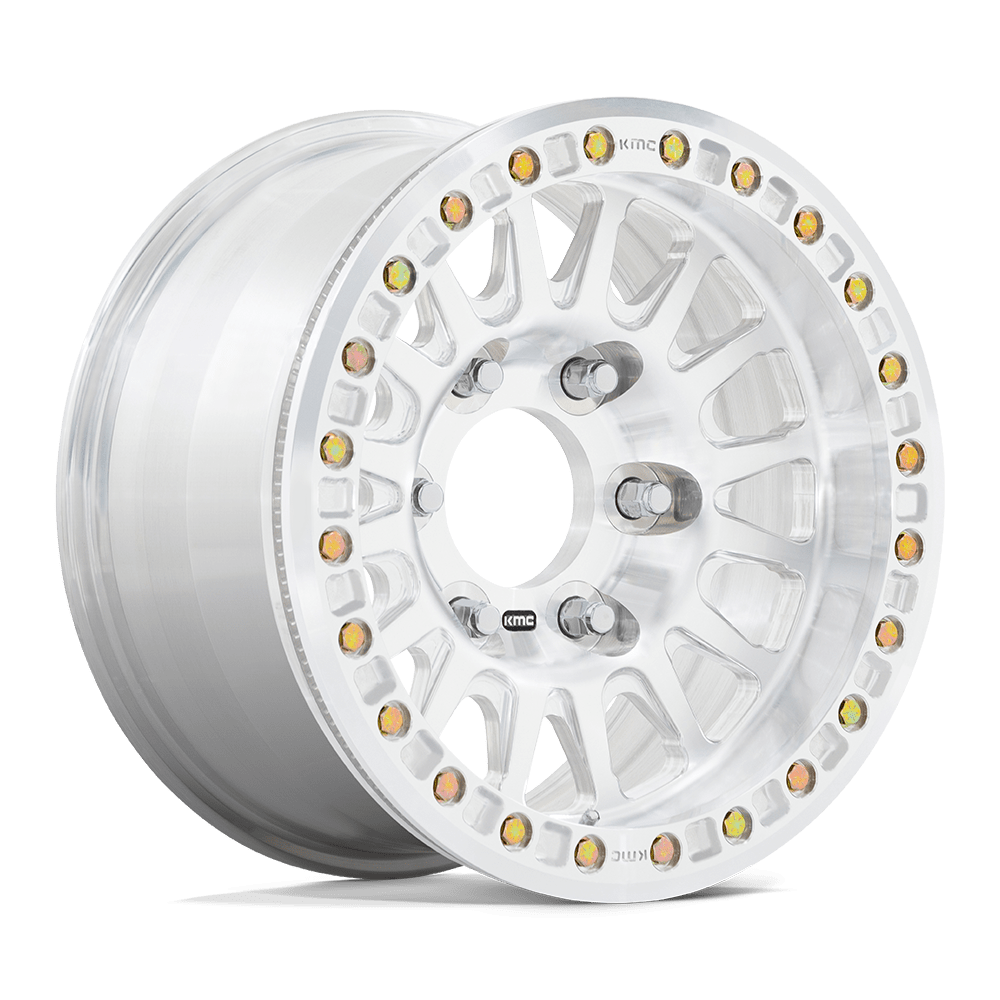 KMC Km445 Impact Forged Beadlock 17X9 8X165.1 -12MM Raw Machined