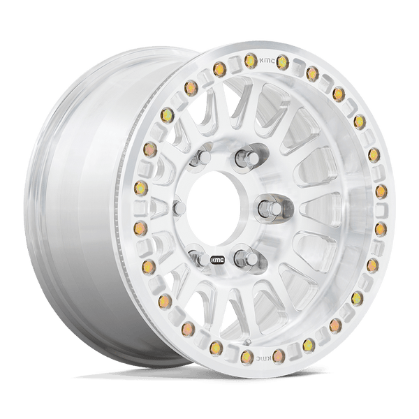 KMC Km445 Impact Forged Beadlock 17X9 6X139.7 +0MM Raw Machined