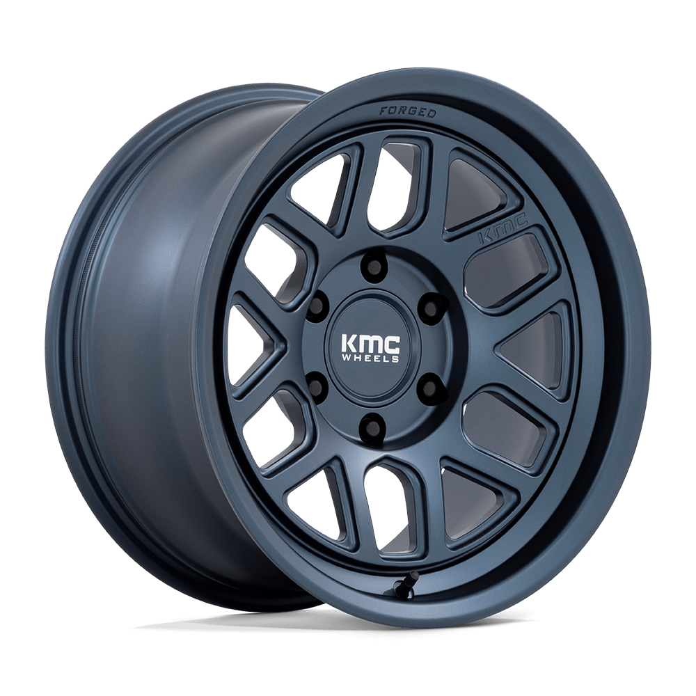 KMC Km446 Mesa Forged Monoblock 17X8.5 6X139.7 -10MM Metallic Blue