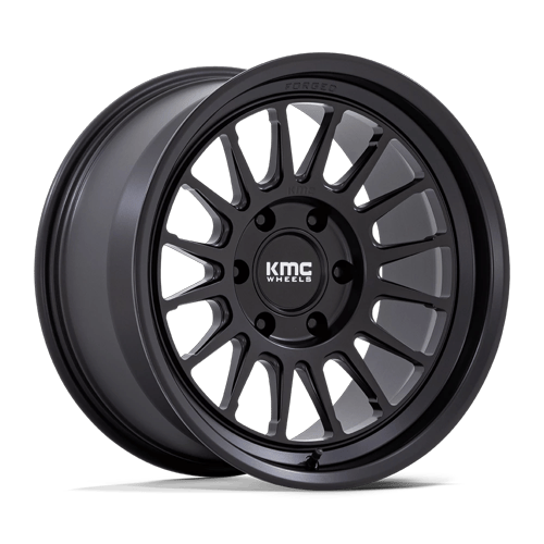 KMC Km447 Impact Forged Monoblock 17X8.5 6X139.7 -10MM Satin Black