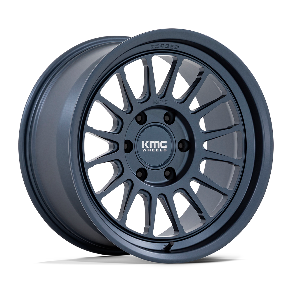 KMC Km447 Impact Forged Monoblock 18X9 6X139.7 -12MM Metallic Blue