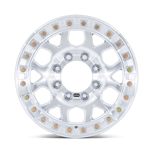 KMC Km450 Mesa Forged Beadlock 17X9 8X165.1 -12MM Raw Machined