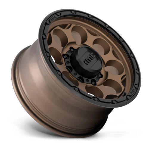 KMC Km541 Dirty Harry 17X8.5 8X165.1 +0MM Matte Bronze W/ Black Lip