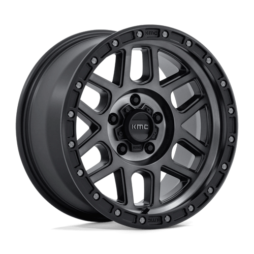 KMC Km544 Mesa 17X8.5 5X127 +0MM Satin Black W/ Gray Tint