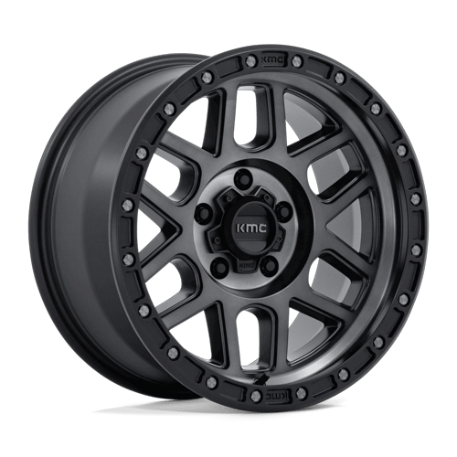KMC Km544 Mesa 17X9 5X127 -12MM Satin Black W/ Gray Tint