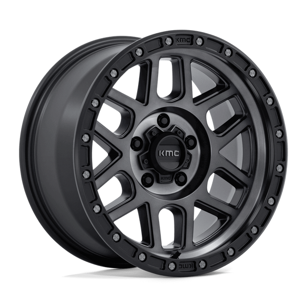 KMC Km544 Mesa 20X9 5X127 +0MM Satin Black W/ Gray Tint