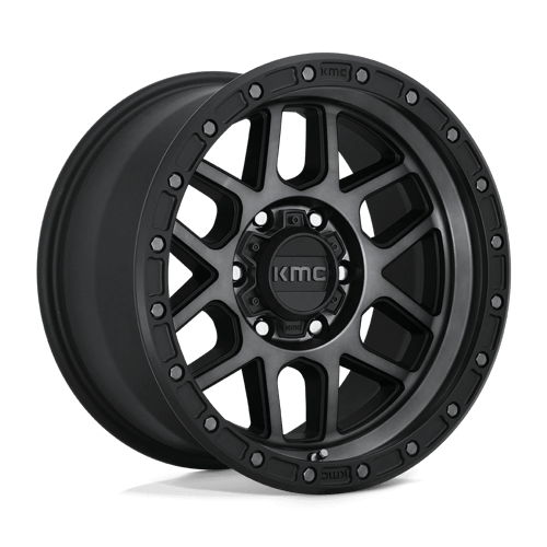 KMC Km544 Mesa 20X9 8X170 +0MM Satin Black W/ Gray Tint