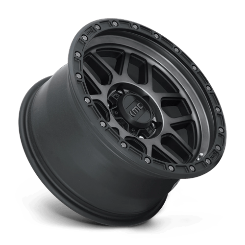 KMC Km544 Mesa 20X9 8X170 +0MM Satin Black W/ Gray Tint