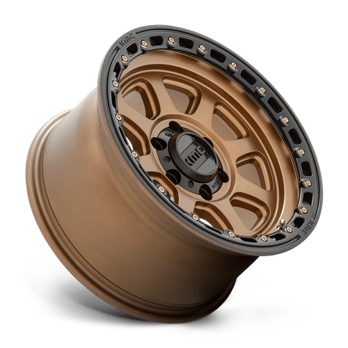 KMC Km548 Chase 20X9 6X139.7 +18MM Matte Bronze W/ Black Lip