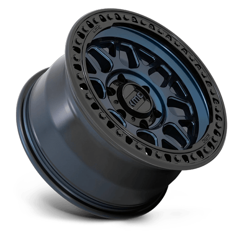 KMC Km549 Grs 18X8.5 8X165.1 +0MM Midnight Blue W/ G-Black Lip