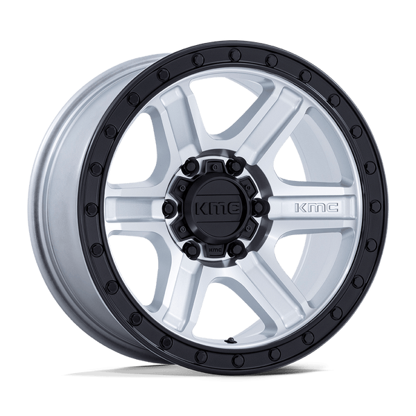 KMC Km551 Outrun 17X8.5 6X135 -10MM Machined W/ Gloss Black Lip