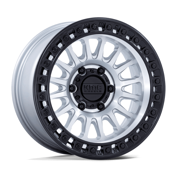 KMC Km552 Ims 20X9 8X180 +0MM Machined W/ Matte Black Lip