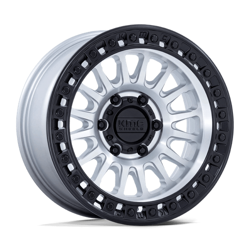 KMC Km552 Ims 18X9 8X165.1 +0MM Machined W/ Matte Black Lip