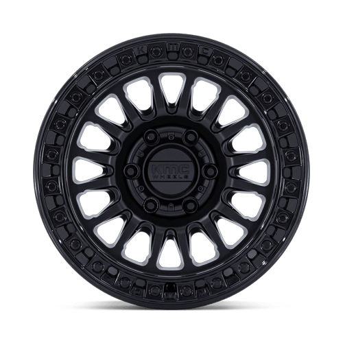 KMC Km552 Ims 18X9 6X135 +0MM Matte Black W/ Gloss Black Lip