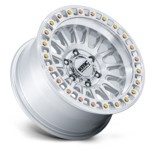 KMC Km552 Ims 18X9 8X170 +0MM Gloss Silver W/ Machined Face