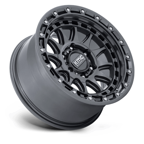 KMC Km556 Crux 17X8.5 6X139.7 +25MM Gloss Gunmetal