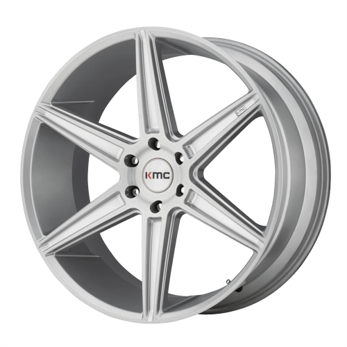 KMC Km712 Prism Truck 22X9.5 5X120 +30MM Brushed Silver