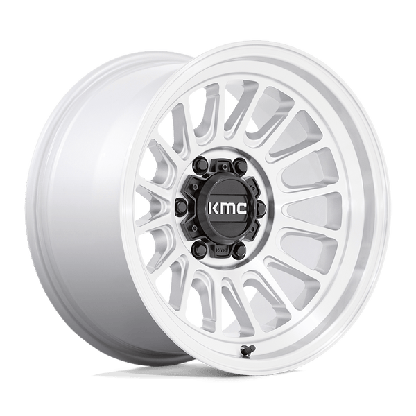 KMC Km724 Impact Ol 17X9 5X127 -12MM Silver Machined