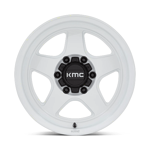 KMC Km728 Lobo 17X8.5 6X135 -10MM Gloss White