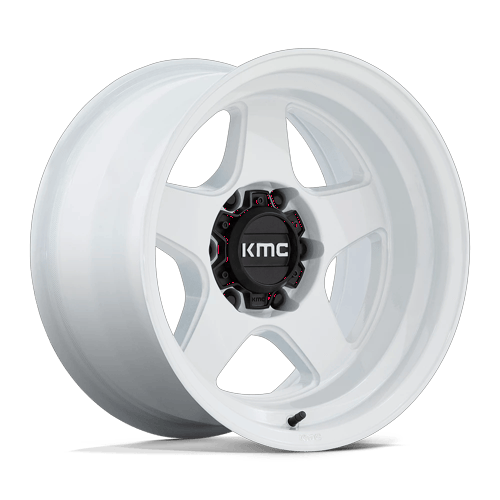KMC Km728 Lobo 17X8.5 6X139.7 +18MM Gloss White