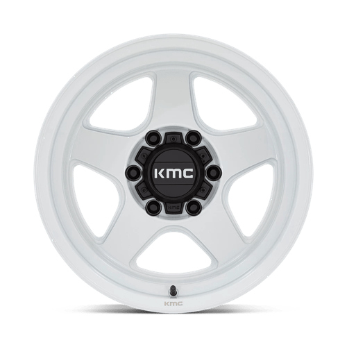 KMC Km728 Lobo 17X8.5 5X127 -10MM Gloss White