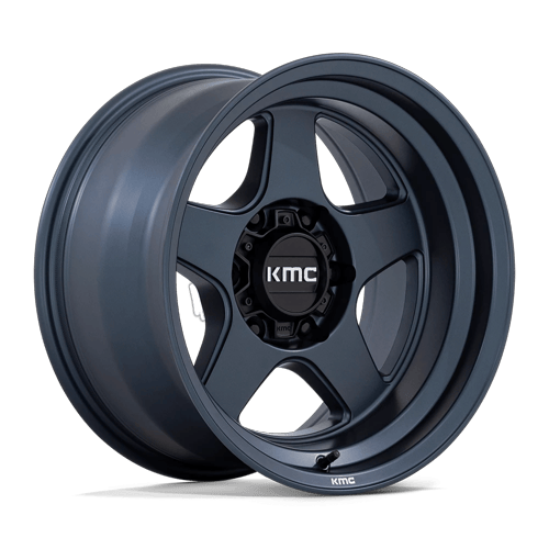 KMC Km728 Lobo 17X8.5 6X120 +18MM Metallic Blue