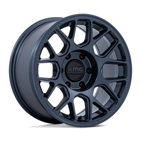 KMC Km730 Hatchet 17X8.5 6X139.7 +25MM Metallic Blue