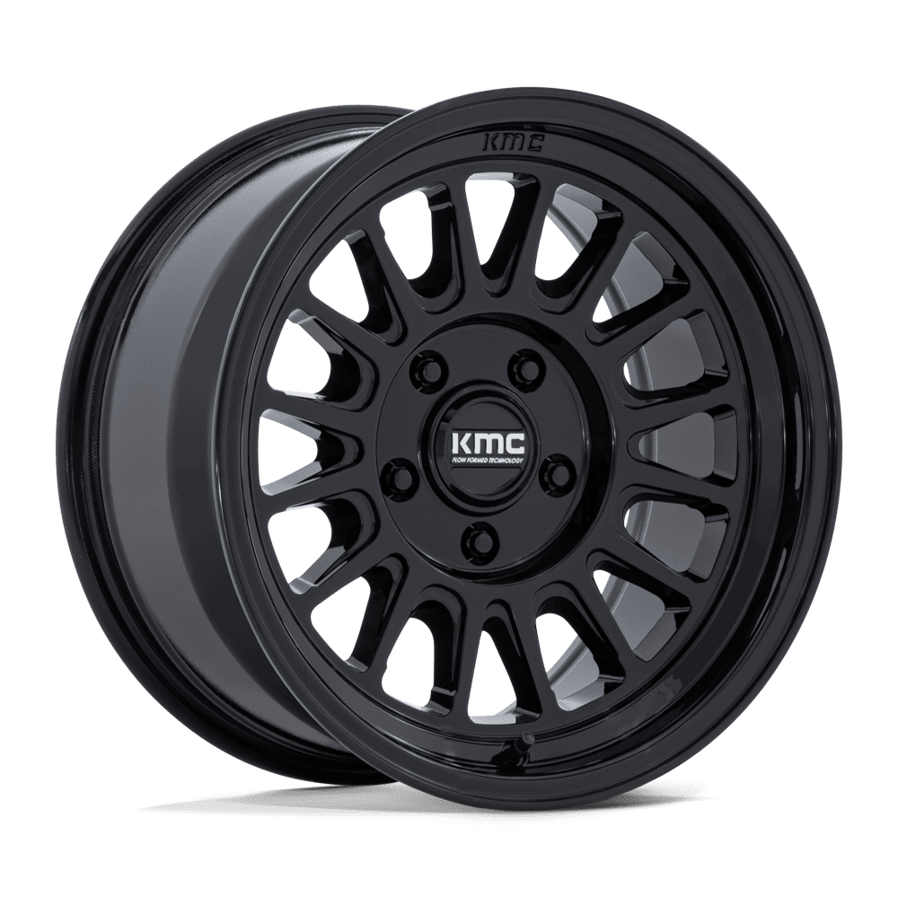 KMC Km733 Impact Fft 17X8.5 6X139.7 +25MM Gloss Black