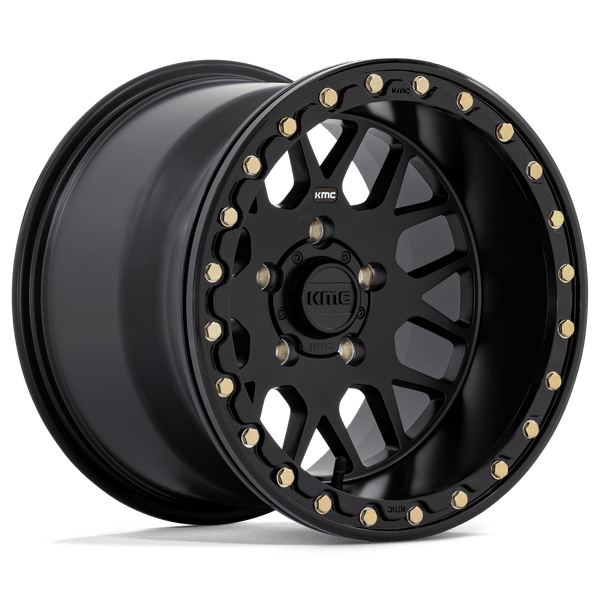 KMC - Grenade UTV BL 15X6 4X137 S-blk 38MM