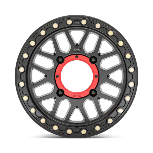 KMC - Grenade UTV BL 15X7 4X156 S-blk 10MM