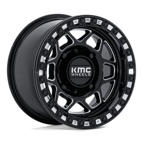 KMC - Torx UTV BL 15X8 4X137 96 +0 G-blk-mill